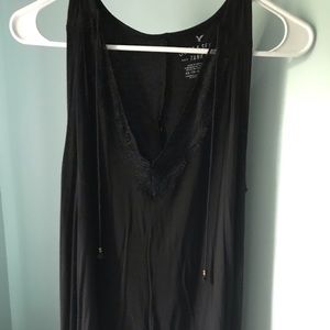 AEO soft and sexy v-neck tank top with lace